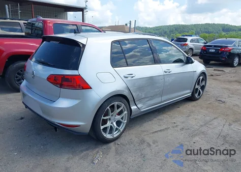 2016 Volkswagen Golf Gti S 4-Door z USA, uszkodzony, nr VIN 3VW5T7AU9GM047958